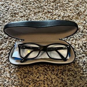 Piano black Ray Ban RB5228 Eye glasses with Ray Ban hard case
